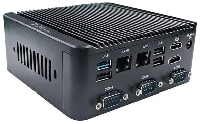 POScenter BOX PC 1 Pro (J4125, RAM 4Gb, SSD 128Gb, 8*USB, 6*COM, PS/2, 2*LAN, 2*HDMI, Audio in/out) без ОС