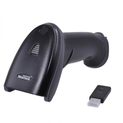Беспроводной сканер штрих-кода Mertech CL-2310 P2D SUPERLEAD USB Черный