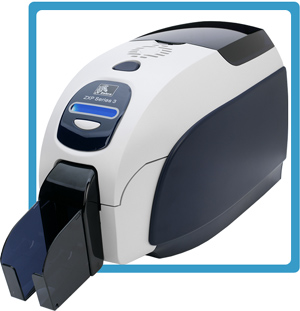 Принтер пластиковых карт Zebra ZXP3 DS